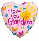 I Love You Grandma Handprint