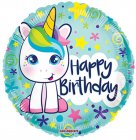 Birthday Cute Unicorn Gelli