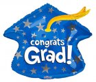 Blue Grad Cap Shape