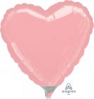 4" Pastel Pink Heart *Pre-Inflated*