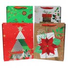 Extra Large Christmas Matte w/ Foil Gift Bag Extra Large Christmas Matte w/ Foil Gift Bag