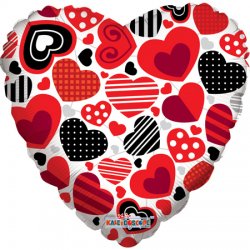 Decorative Hearts w/ Pattern