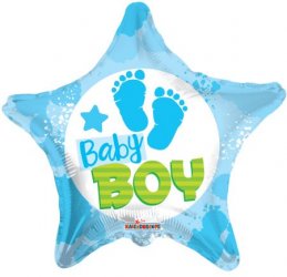 BABY BOY FOOTPRINTS