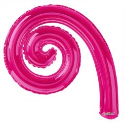 Kurly Spiral Magenta