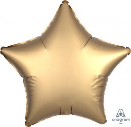 Satin Luxe Gold Star