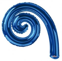 Kurly Spiral Royal Blue