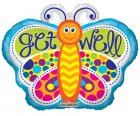 Get Well Butterfly Shape