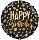 Happy Birthday Silver/Gold