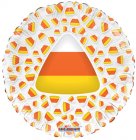 CANDY CORN CLEARVIEW 9"