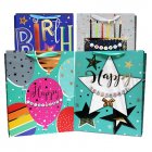 Small Happy Birthday Matte w/ Foil Gift Bag Small Happy Birthday Matte w/ Foil Gift Bag