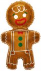 Gingerbread Man Shape