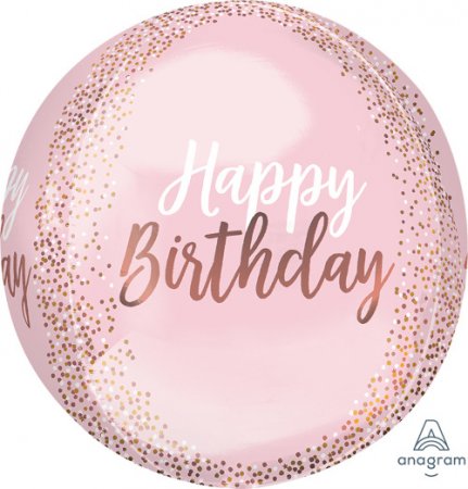 Happy Birthday Blush Orbz PKGD - Click Image to Close