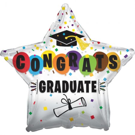 Congrats Grad Balloons - Click Image to Close