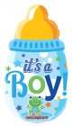 Baby Bottle Boy Mini Shape 14"