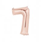 Number 7 Rose Gold Shape PKGD Number 7 Rose Gold Shape PKGD
