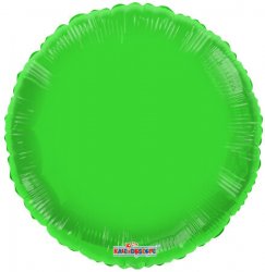 Green Neon Round Gelli