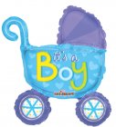 Baby Stroller Boy Mini Shape 14" x