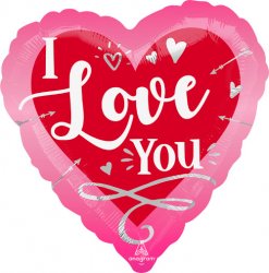 I Love You Pink & Red