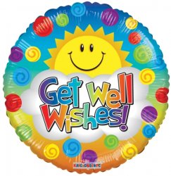 Get Well Sunshine 9"