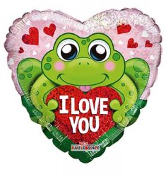 I Love You Frog w/Heart