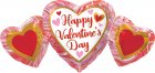 Happy Valentine's Day Marble Heart Trio