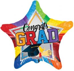 Grad Multicolor Star