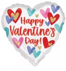 Happy Valentine's Day Paper Hearts