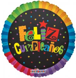 Feliz Cumpleanos Jazzy Colors