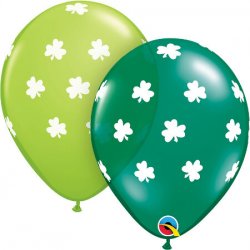 Qualatex Big Shamrocks Latex