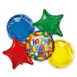 Birthday Blocks Bouquet