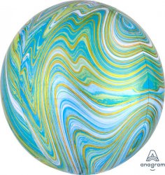 Marblez Blue Green Orbz PKGD