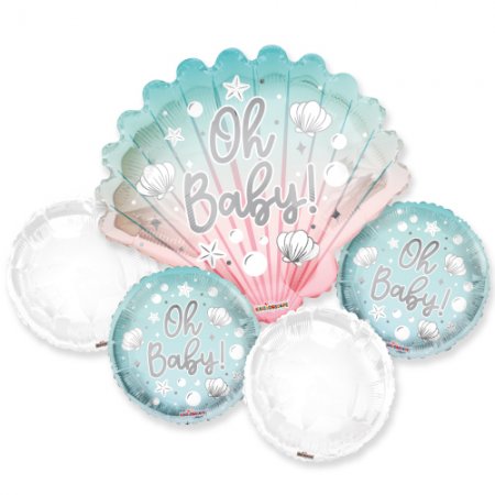 Oh Baby Shell Boy Bouquet - Click Image to Close