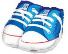 Baby Shoes Blue Shape
