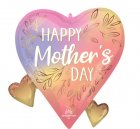 Happy Mother's Day Botanical Heart