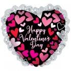 Happy Valentine's Day Coral Hearts