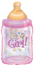 GIRL BABY BOTTLE 12"