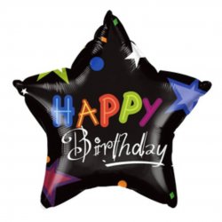 Happy Birthday Color Star