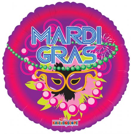 Mardi Gras Necklace X - Click Image to Close