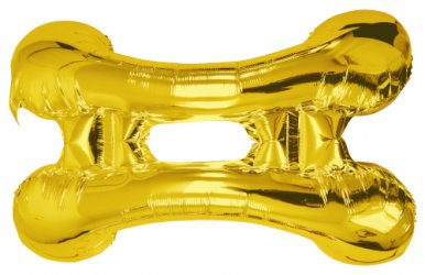 Balloon Base Gold 28"