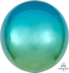 Ombre Blue/Green Orbz PKGD