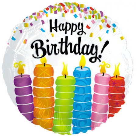 HBD COLOR CANDLES - Click Image to Close