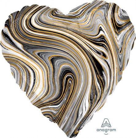 Marblez Black Heart - Click Image to Close