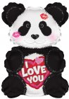 I Love You Panda Kiss