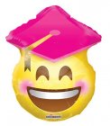 Smiley Grad Pink