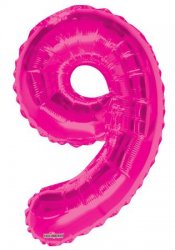 Number 9 Pink Shape PKGD