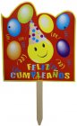 FELIZ CUMPLEAÑOS YARD SIGN