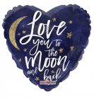 Love You To The Moon Holographic