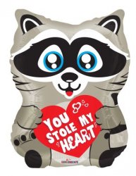 Love Raccoon Shape