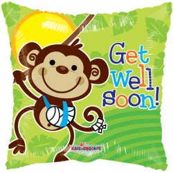 GET WELL MONKEY GELLIBEAN