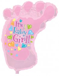 BABY GIRL FOOTSIE 12"